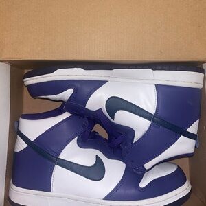 Purple Nike Dunk High